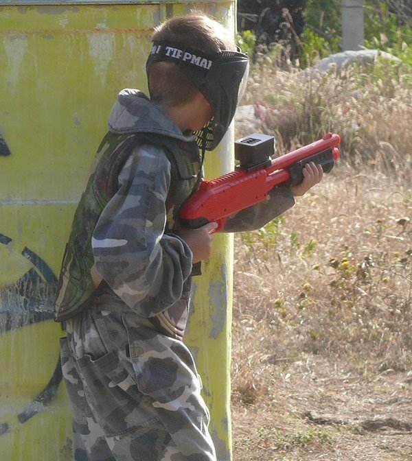 paintboll viaje para estudiantes